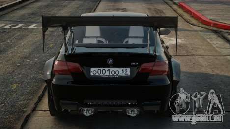 BMW M3 E92 Blak für GTA San Andreas