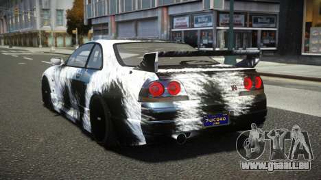 Nissan Skyline R33 Nebung S1 pour GTA 4