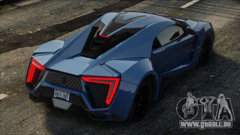 W Motors Lykan Hypersport (SA light) für GTA San Andreas