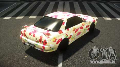 Nissan Skyline R32 Faskbo S12 pour GTA 4