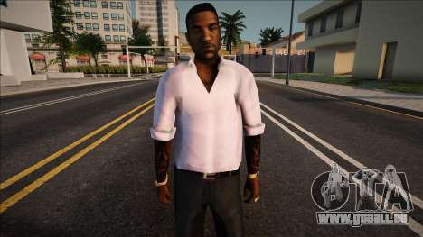 Jizzy en chemise blanche pour GTA San Andreas