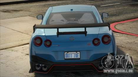 2021 Nissan GTR Blue pour GTA San Andreas