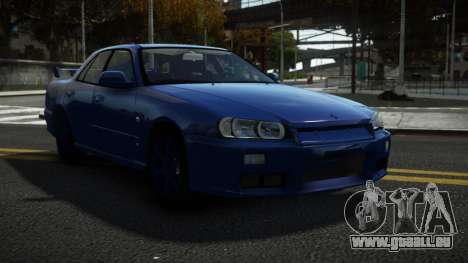 Nissan Skyline R34 Hefka pour GTA 4