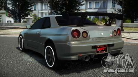 Nissan Skyline R34 Fasbo pour GTA 4