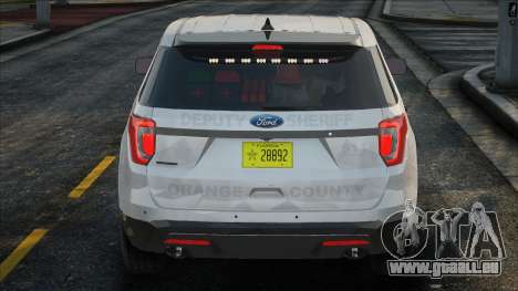 OCSO 2016 Ford Explorer Unmarked pour GTA San Andreas