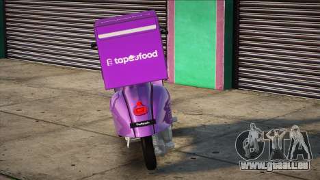 Vespa TapauFood Style pour GTA San Andreas