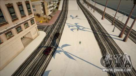 Des routes d’hiver de haute qualité pour GTA San Andreas