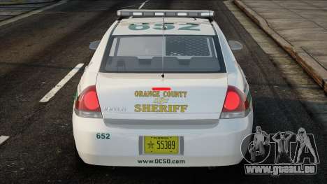 OCSO 2012 Chevrolet Impala pour GTA San Andreas