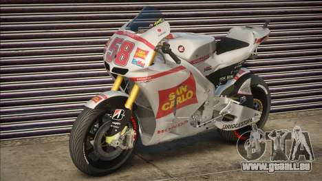 [MotoGP 2011] HONDA RC212V SAN CARLO pour GTA San Andreas