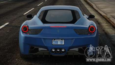 2010 Ferrari 458 Italia V1.1 pour GTA San Andreas