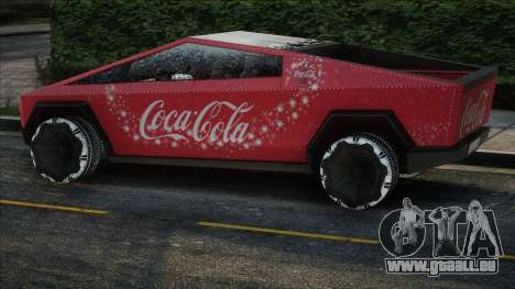 Tesla Cybertruck Coca-Cola pour GTA San Andreas