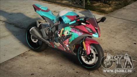 Kawasaki Ninja ZX-10 Hatsune Miku Itansh für GTA San Andreas