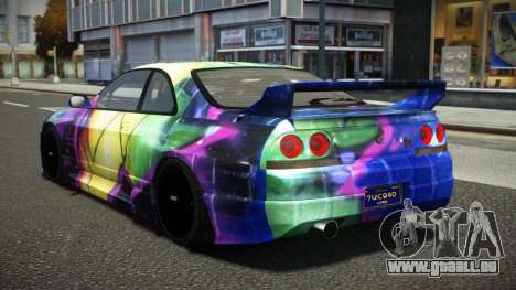 Nissan Skyline R33 Nebung S11 pour GTA 4