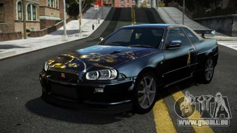 Nissan Skyline R34 Tufusa S6 pour GTA 4