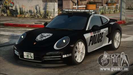 2014 Porsche 911 Turbo Police V1.1 pour GTA San Andreas