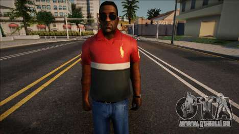 Jizzy im Golf-Outfit für GTA San Andreas