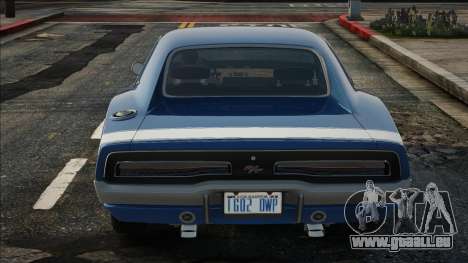 Dodge Charger RT 1970 Blue für GTA San Andreas