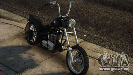 Triumph Bonnevile 1976 (The Walking Dead) v1 pour GTA San Andreas