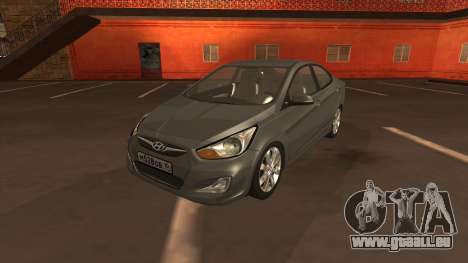 Hyundai Solaris (2011) für GTA San Andreas