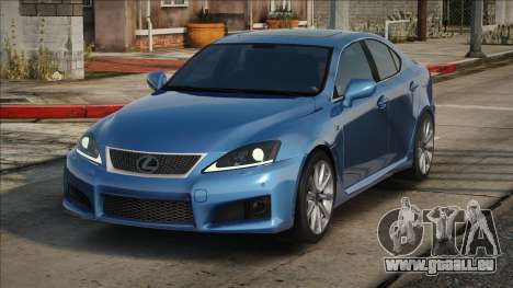 2009 Lexus IS-F (USE20) pour GTA San Andreas