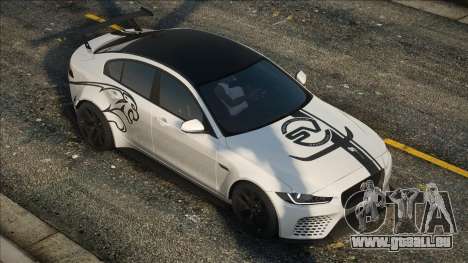 2017 Jaguar XE SV Project 8 Vinyl pour GTA San Andreas