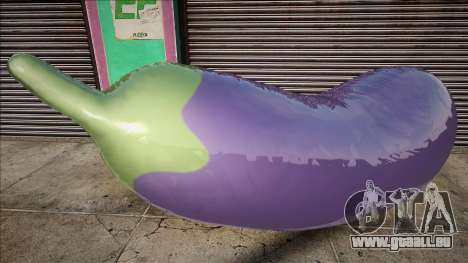 Eggplant Emoji Motorcycle pour GTA San Andreas