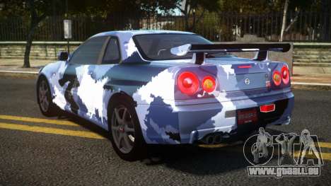 Nissan Skyline R34 Niohashi S4 für GTA 4