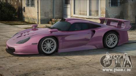 1998 Porsche 911 GT1 straßenversion Rose pour GTA San Andreas