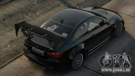 BMW M3 E92 Blak für GTA San Andreas