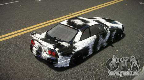 Nissan Skyline R33 Nebung S1 pour GTA 4