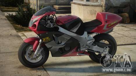 1997 Suzuki GSXR-750 SRAD White-Red pour GTA San Andreas