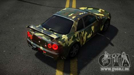 Nissan Skyline R34 Tufusa S7 pour GTA 4