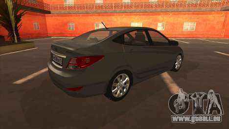 Hyundai Solaris (2011) für GTA San Andreas