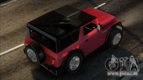 Mahindra Thar 2020 pour GTA San Andreas