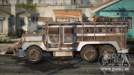 HVY Jeep Apocalypse 6X6 White Camo pour GTA San Andreas