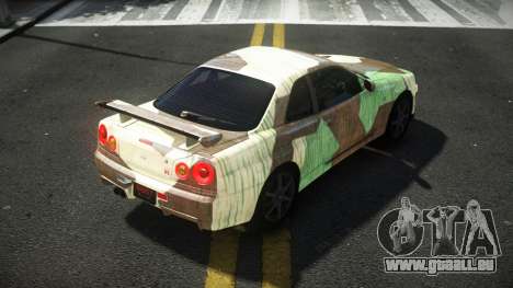 Nissan Skyline R34 Tufusa S14 pour GTA 4