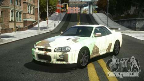 Nissan Skyline R34 Tufusa S14 pour GTA 4