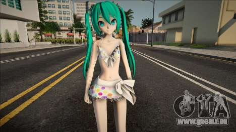 Hatsune Miku Polka Dot Bikini v1 für GTA San Andreas