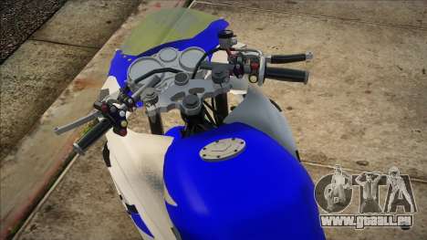 NINJA KAWASAKI RR SET INDO BIRU pour GTA San Andreas