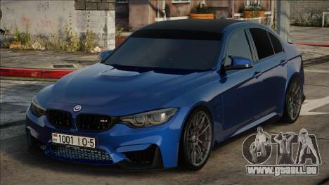 BMW M3 F80 Blue pour GTA San Andreas