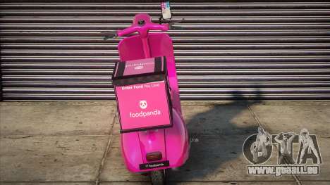 Scooter Vyatka Foodpanda Style pour GTA San Andreas