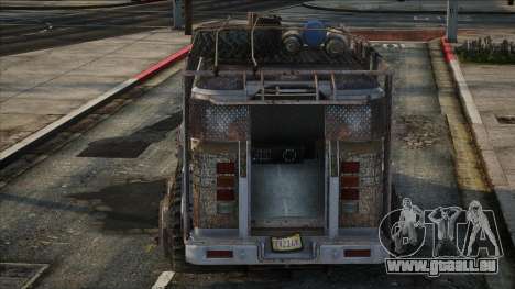 HVY Jeep Apocalypse 6X6 White Camo pour GTA San Andreas