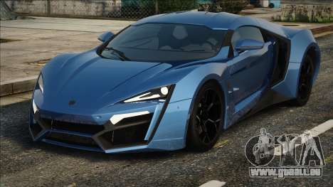 W Motors Lykan Hypersport (SA light) für GTA San Andreas