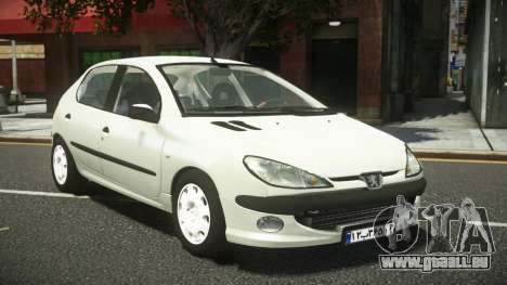 Peugeot 206 Lotra pour GTA 4