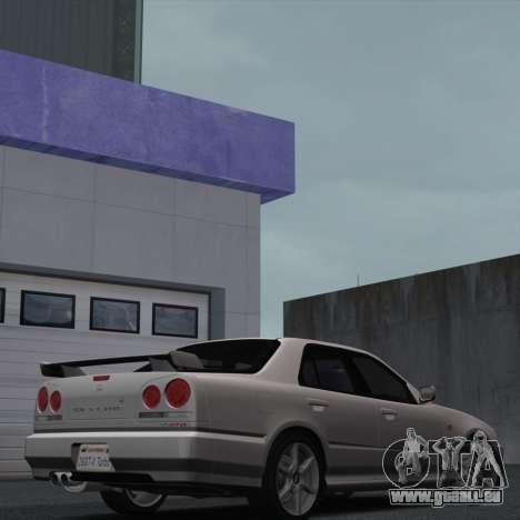 Nissan Skyline ER34 showroom pour GTA San Andreas