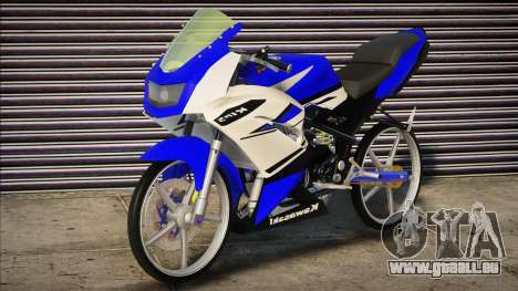 NINJA KAWASAKI RR SET INDO BIRU pour GTA San Andreas