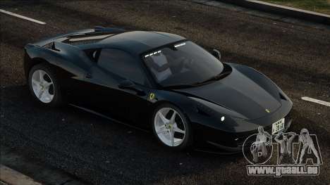 2010 Ferrari 458 Italia Undercover Police V1.1 pour GTA San Andreas