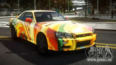 Nissan Skyline R34 Tufusa S13 pour GTA 4