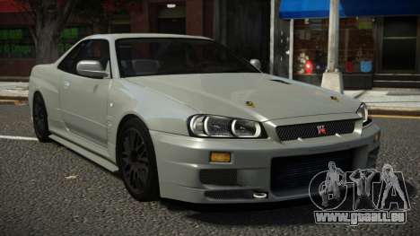 Nissan Skyline R34 Avunezro pour GTA 4