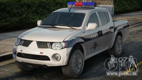 Mitsubishi L200 - Vietnam Traffic Police Pickup für GTA San Andreas